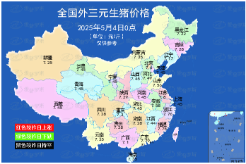 猪价地图